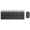 Combo de Teclado y Mouse Logitech MK470, RF Inalámbrico, USB, Negro/Grafito (Español) - 920-009266