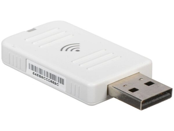 Epson Adaptador de Red LAN ELPAP11, Inalámbrico, Blanco, para Proyectores Epson - V12H005A02