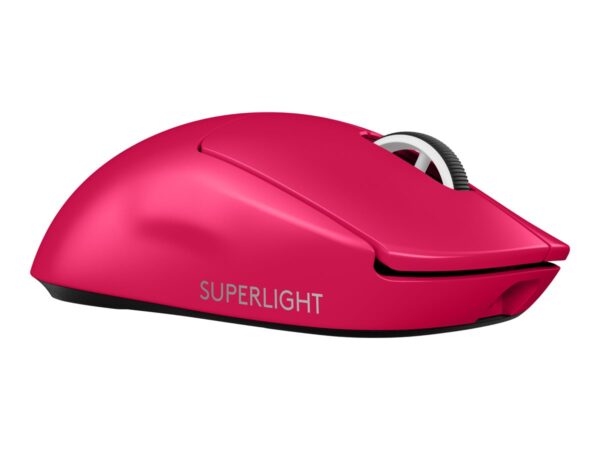 Logitech G PRO X SUPERLIGHT 2 LIGHTSPEED Wireless Gaming Mouse, Magenta - 910-006795