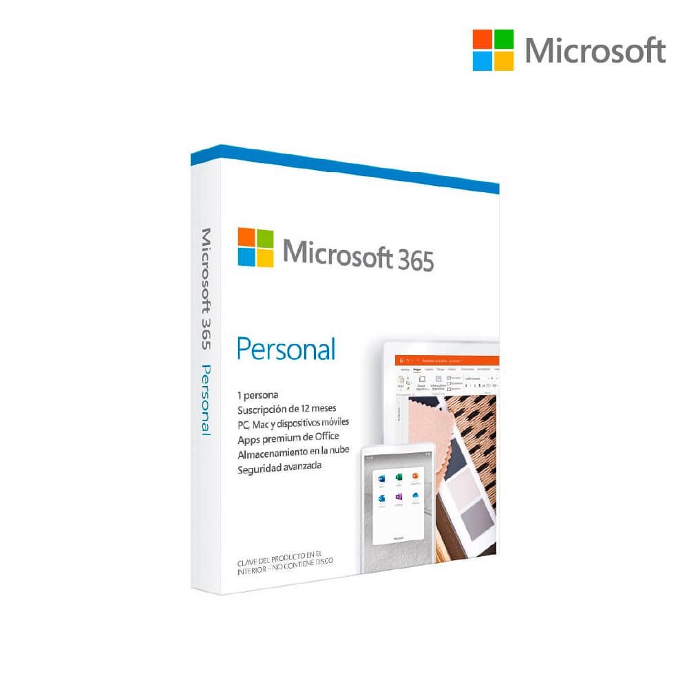 Licencia de Microsoft 365 Personal /Win Mac 1 year - QQ2-00008 - Trescom