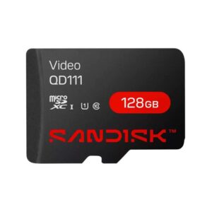 SanDisk – Flash memory card – SC QD111 UHS-I 128GB MicroSD 1