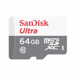 SanDisk Ultra – Tarjeta de memoria flash (adaptador microSDHC a SD Incluido)