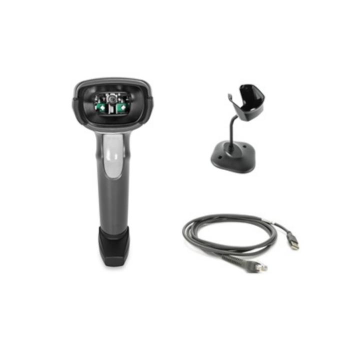 Zebra DS2208 - USB Kit - escáner de código de barras, PDA, creador de imágenes 2D, 762 mm / segundo descodificado, cuña de teclado, RS-232, USB - DS2208-SR7U2100SGW