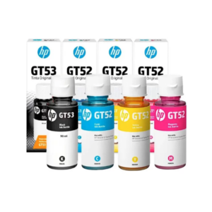 Combo de botella de tinta HP GT53/GT52, pack de 4 colores, Negro; Cian; Magenta; Amarillo - 9F3N4AL/DU