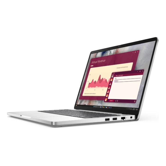 Portátil Dell Pro Silver, intel Ultra 5-235U, 16GB RAM DDR5, 512GB SSD M.2, Pantalla de 14", Windows 11 Profesional OEM y 3 años de garantía - 19T84