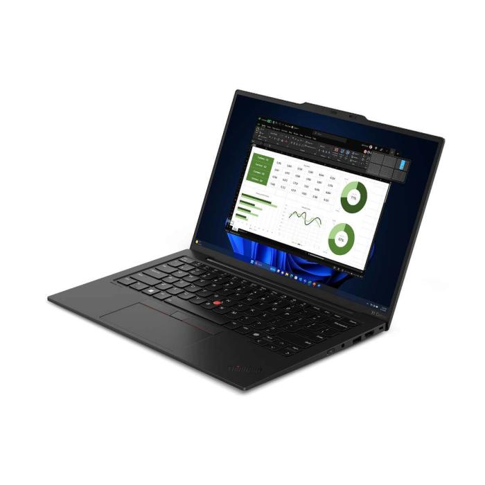 Portátil Lenovo ThinkPad X1 Carbon Gen 12, Ultra 7-155U, 16GB RAM LPDDR5x, 512GB SSD M.2,  Pantalla de 14", Windows 11 Profesional OEM y 3 años de garantía- 21KC00C4FJ
