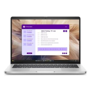 Portátil Dell Pro Plus, intel Ultra 7-266V, 16GB RAM LPDDR5, 512GB SSD M.2, Pantalla de 14", Windows 11 Profesional OEM y 3 años de garantía - 4P1FT