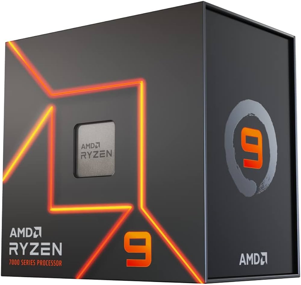 Procesador AMD Ryzen 9-7900X Frecuencia básica 4.70Ghz, Frecuencia turbo máxima 5.60Ghz