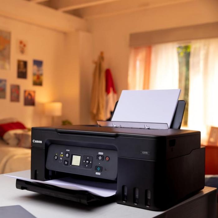 Impresora Multifuncional Canon PIXMA G3170 Wi-Fi / USB 2.0 - 1 año de Garantia - 5805C004AA