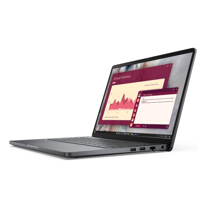 Portátil Dell Pro Black, Intel Ultra 5-225U, 16GB RAM DDR5, 512GB SSD M.2, Pantalla de 14", Windows 11 Profesional OEM y 1  año de garantía - 7XNFP