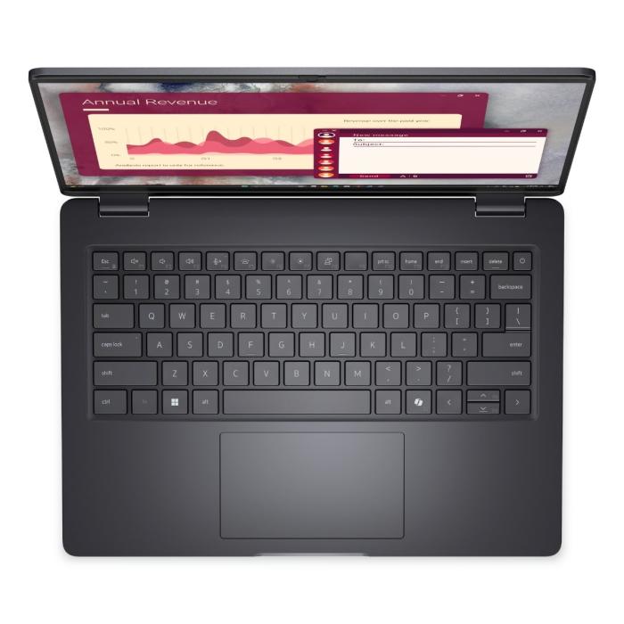 Portátil Dell Pro Black, Intel Ultra 5-225U, 16GB RAM DDR5, 512GB SSD M.2, Pantalla de 14", Windows 11 Profesional OEM y 1  año de garantía - 7XNFP