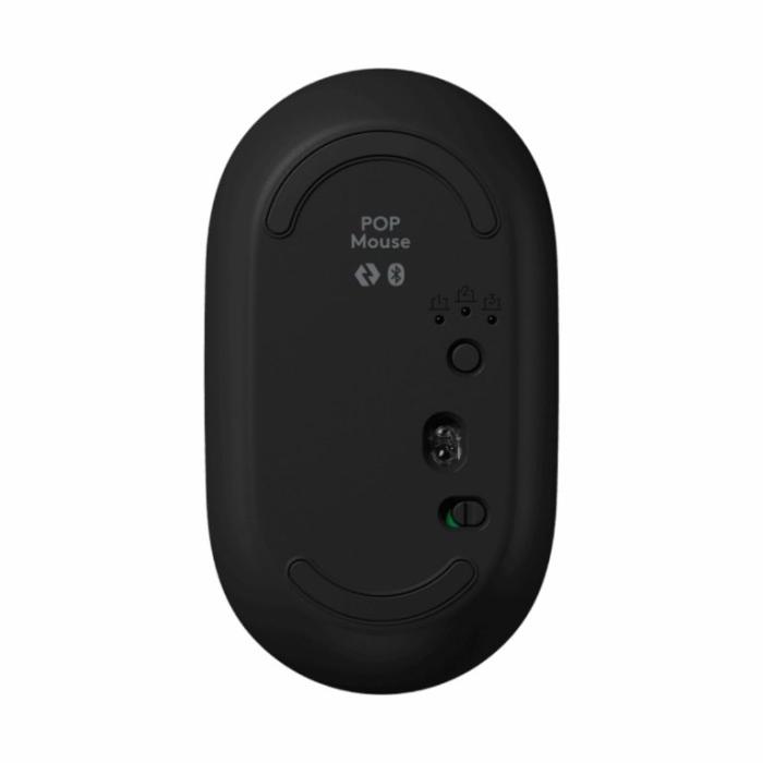 Mouse Logitech POP amarillo Blast, Bluetooth 5.1 - 910-006543