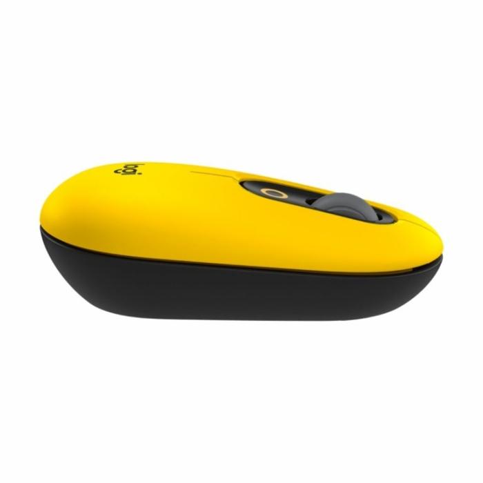 Mouse Logitech POP amarillo Blast, Bluetooth 5.1 - 910-006543