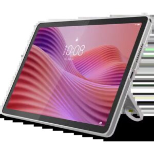 Tablet Lenovo Tab, procesador MediaTek Helio G85 (8C, 2x A75 a 2,0 GHz + 6x A55 a 1,8 GHz), LPDDR4x soldada de 4 GB, 128 GB eMMC 5., GPU Arm Mali-G52 MC2 integrada, Android 14, Pantalla LCD TFT (IPS) WUXGA de 10,1" (1920 x 1200) y 1 año de garantía - ZAEH0130PA