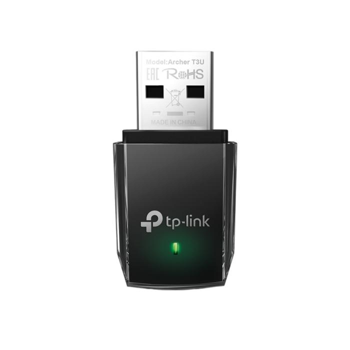 TP-LINK ARCHER T3U AC1300 ADAPTADOR USB INALAMBRICO DOBLE BANDA USB 3.0 MU MIMO