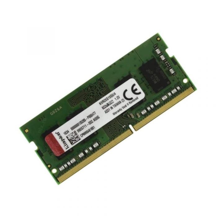 Memoria RAM Kingston KVR 4GB 2666 MHz / PC4-21300 - KVR26N19S6/4