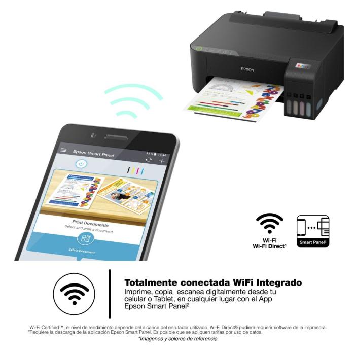 Impresora Epson EcoTank L1250 Wi-Fi / USB 2.0 - C11CJ71301