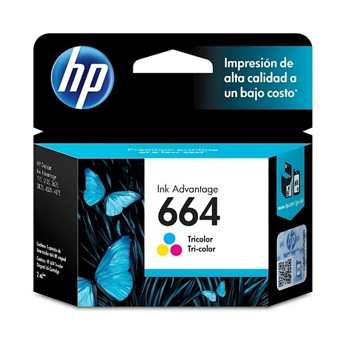 Cartucho HP Ink cartridge - Tricolor 664 - F6V28AL