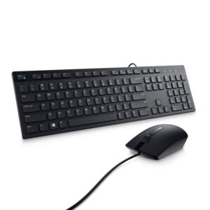 Combo de Teclado y Mouse Alámbrico USB Dell KM300C-LTN, Negro, Español, 1 año de garantía - KM300C-LTN