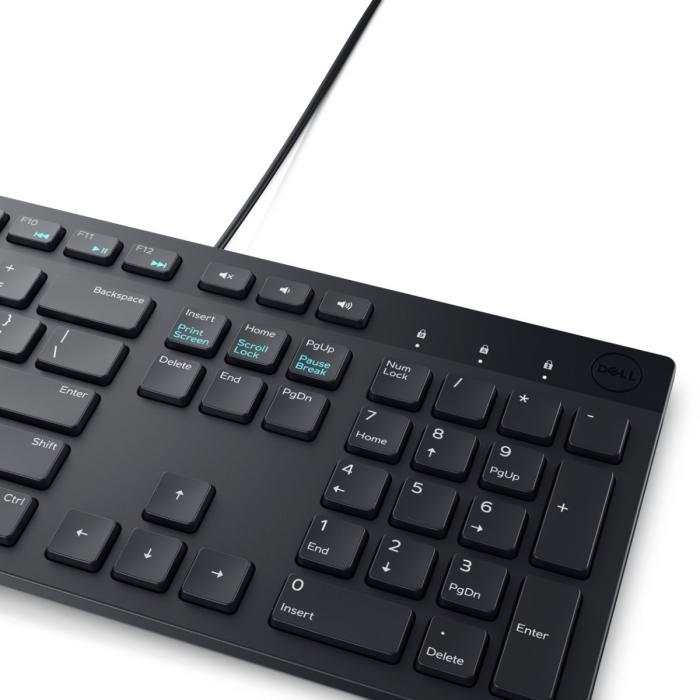 Combo de Teclado y Mouse Alámbrico USB Dell KM300C-LTN, Negro, Español, 1 año de garantía - KM300C-LTN