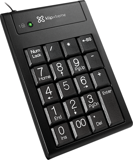 Teclado Numerico KlipX USB