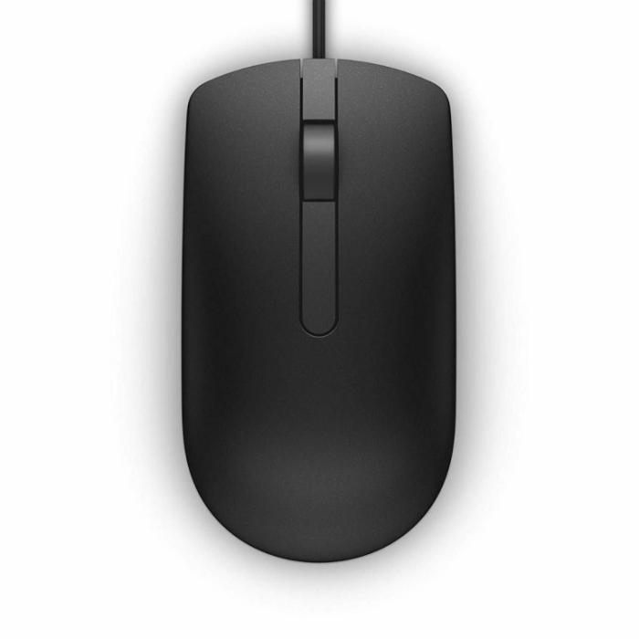 Mouse Alámbrico USB Dell MS116 Óptico 1000DPI - MS116-BK