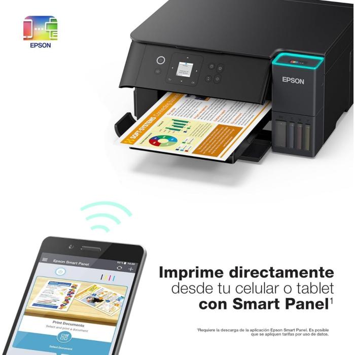 Impresora multifuncional Epson L4360 Wi-Fi / USB 2.0 / Ethernet - 1 año de Garantia - C11CL41301