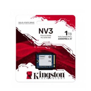 Unidad de estado solido Kingston M.2 2230 1TB  NV3 - SNV3SM3/1T0