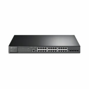 Switch Tplink TL-SG3428 ADMINISTRADO L2+/SDN/28 puertos (24 10/100/1000) (4 SFP 1G)/Rack