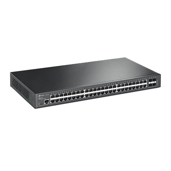 Switch Tplink TL-SG3452X / STP-LINK/Switch Administrable L2+ 48 puertos 1G/4 SFP+ (10G) - SG3452X