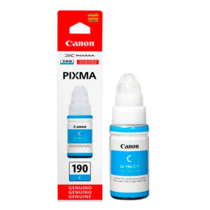 Botella de Tinta Canon GI-190C Cian 70ml - 0668C001AB