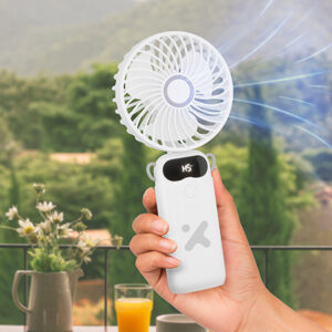 Mini ventilador X-TECH recargable de 6 velocidades - XTA-900