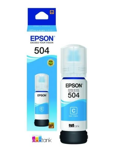 Tinta EPSON T504 - L4150 L4160 Cián - T504220-AL