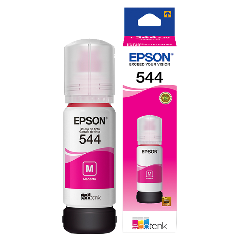Tinta EPSON T-544-320-AL MAGENTA INK BOTTLE L1110 L3110 L3150 L5190 - T544320-AL