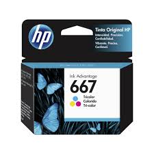 Cartucho HP Ink cartridge - Tricolor 667 - 3YM78AL