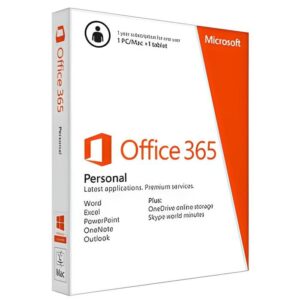 Licencia de Microsoft 365 Personal /Win Mac 1 year - EP2-32316