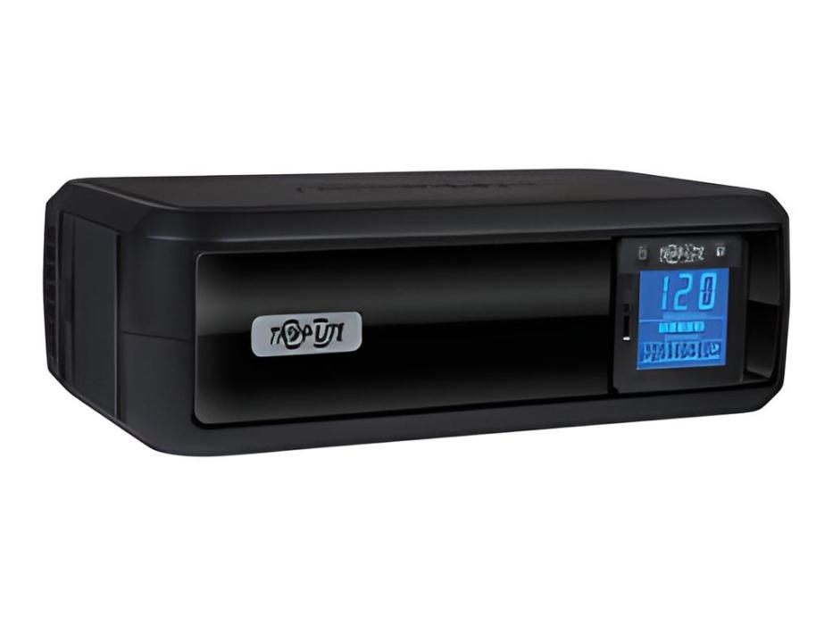 Eaton Tripp Lite Series UPS Smart 1000VA 500W Back Up Tower LCD AVR 120V USB Coax RJ45 - UPS - CA 120 V - 500 vatios - 1000 VA - conectores de salida: 8 - negro