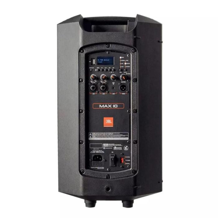 JBL MAX10 Portable Bluetooth Speaker 10-inch 127db Black
