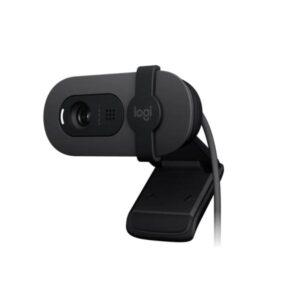 Logitech BRIO 100 - Webcam - color - 2 MP - 1920 x 1080 - 1080p, 720p - audio - USB
