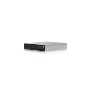 Ubiquiti Cloud Key SSD Minio servidor Unifi Controller - Material de la carcasa: Aluminio anodizado Hardware – Procesador: Chip basado en Arm® Cortex-A53® de ocho núcleos - Interfaz de gestión: Ethernet Bluetooth Interfaz de red (1) puerto GbE RJ45 – Memoria: 32GB eMMC 3 GB RAM - Capacidad de SSD: SSD SATA de 2,5" y 1 TB (actualizable por el usuario*) *CloudKey+ solo admite unidades que pueden funcionar con alimentación de 5 V. Las unidades que requieren alimentación adicional no son compatibles