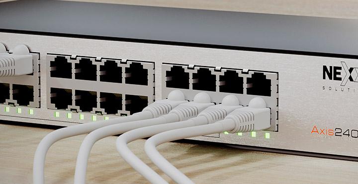 Nexxt Solutions Infrastructure - Switch - Gigabit Ethernet - 24 x 10/100/1000 - 1 Gigabit Ethernet - Switch Giga 24P Unmg