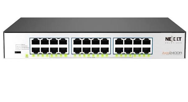 Nexxt Solutions Infrastructure - Switch - Gigabit Ethernet - 24 x 10/100/1000 - 1 Gigabit Ethernet - Switch Giga 24P Unmg