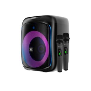 Klip Xtreme - Speaker system - Black - KLS-655-2M Two wireless mic