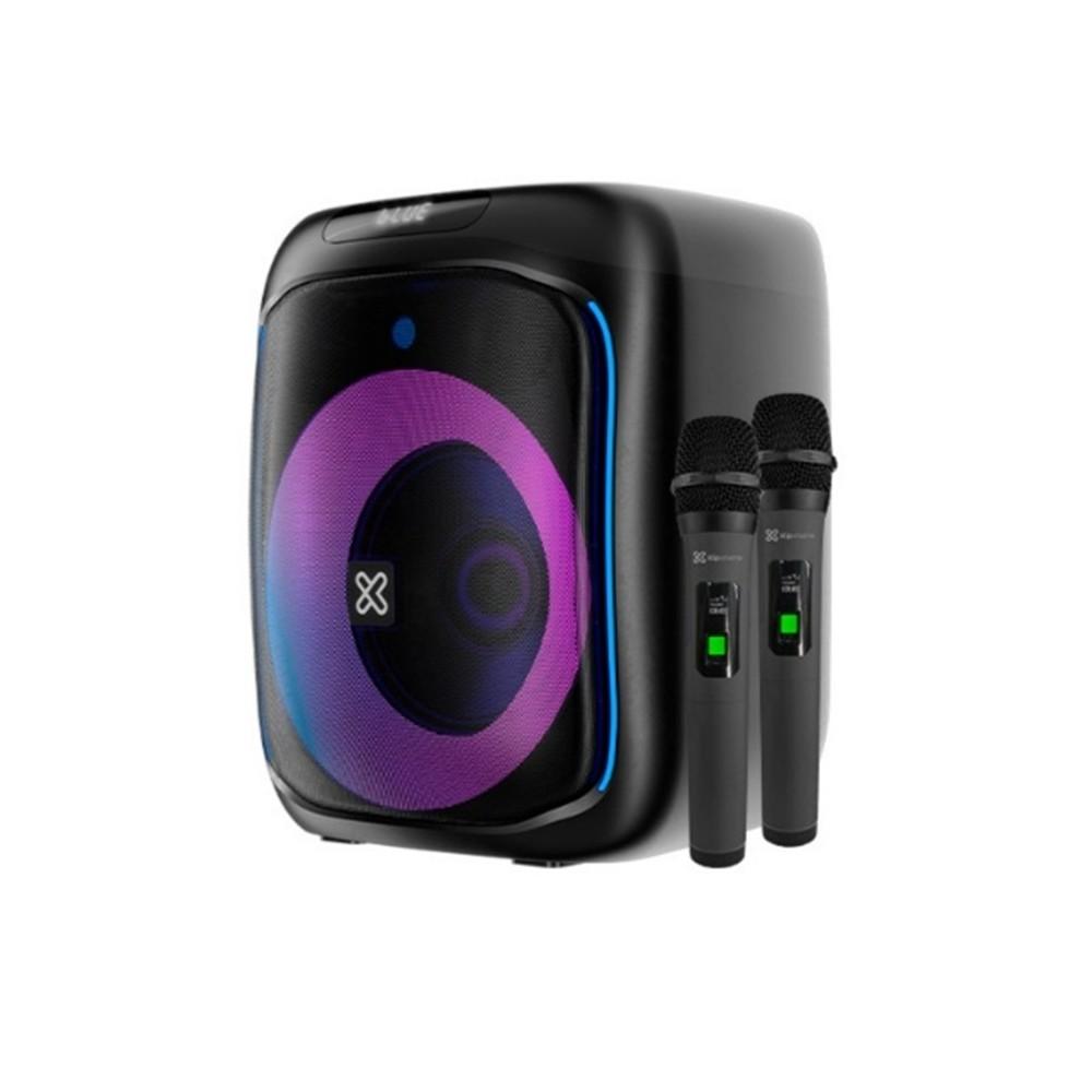 Klip Xtreme - Speaker system - Black - KLS-655-2M Two wireless mic