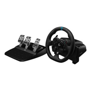 Logitech G923 - Juego de volante y pedales - cableado - para PC, Microsoft Xbox One, Microsoft Xbox Series S, Microsoft Xbox Series X