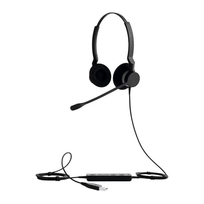 Jabra BIZ 2300 USB UC Duo - Auricular - en oreja - cableado - USB