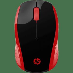 HP - Cordless Optical Mouse - Mouse - Wireless - Devil red - 200 Emprs