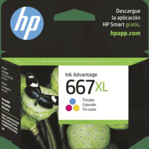 HP - 667XL - Ink cartridge - Tricolor - 3YM80AL