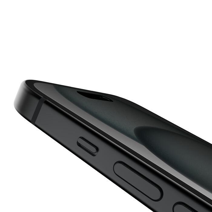 Belkin ScreenForce - Protector de pantalla para telefono movil - tratado - cristal - para Apple iPhone 15