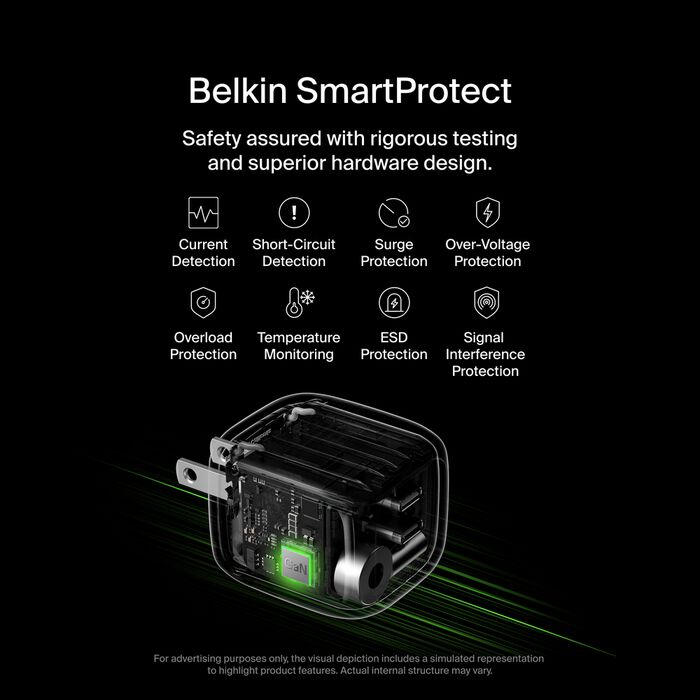Belkin - Battery charger - 50 Watt - Lithium - Para Universal